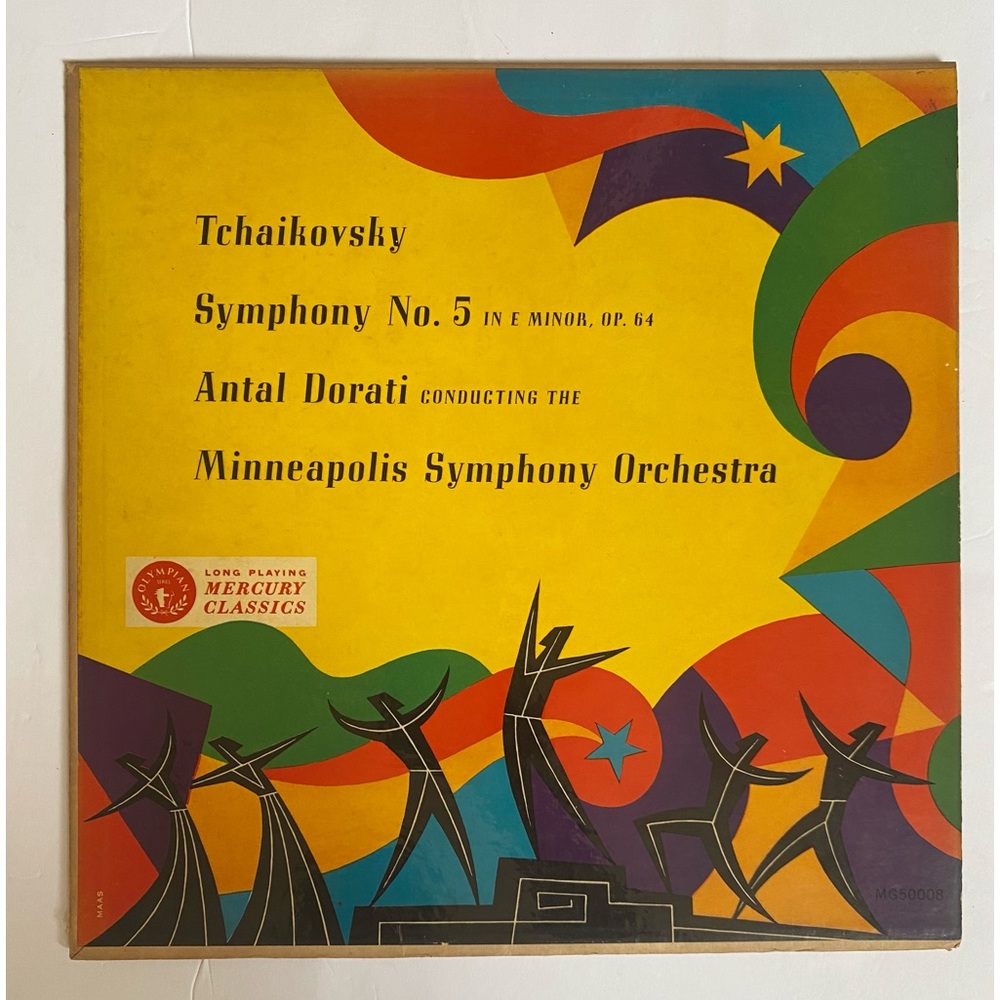 Tchaikovsky Symphony 5 Olympian Series Vintage Vinyl Record